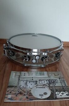 Prodám snare Sonor SQ2 Acryl- 14x4,25"
