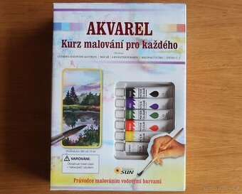 Prodám sadu AKVAREL : Kurz malování pro každého