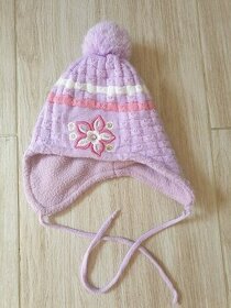 Dívčí zimní pletená čepice 3roky