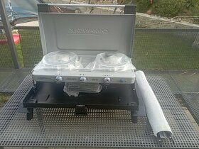 Plynový vařič s toastrem