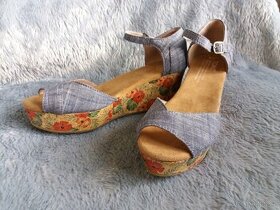 Dámské letní boty, sandály, vel. 37 (36,5) - 1
