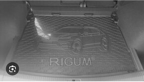 Gumová vana do kufru - VW Tiguan 2016 - s vyobrazením vozu