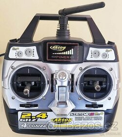 Vysílač 4CH Carson Airtime III 2.4 GHz - 1