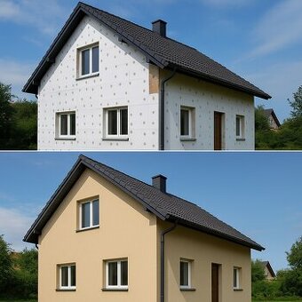 Zateplení fasády rodinných domů (bez prostředníků)