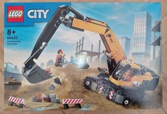 Lego City 60420 Žlutý bagr