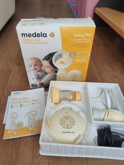 2x Odsávačka-elek. Medela Swing Flex+manuál. Avent