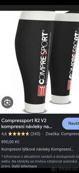 Kompresní návleky Compressport R2 V2 T2