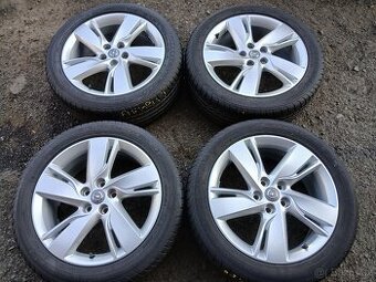 Prodám sadu Orig ALU kol Opel 215/50R17 letní