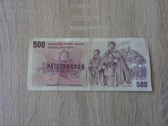 bankovka 500