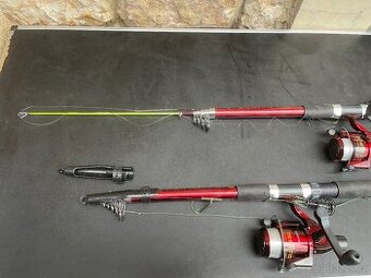 Sada na kapra. Prut 3.6m Hunter pro, navijak serie 5000