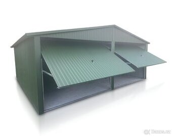 Plechová garáž 6x5m