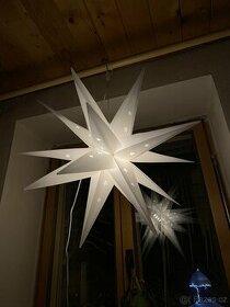Salcar LED hvězda - teplá bílá