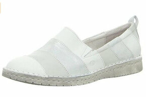 Bílo-stříbrné espadrilky JOSEF SEIBEL vel. 40 - 1