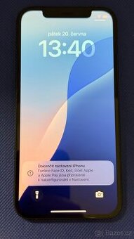 iPhone 12 64GB Black, Top stav, jako nový