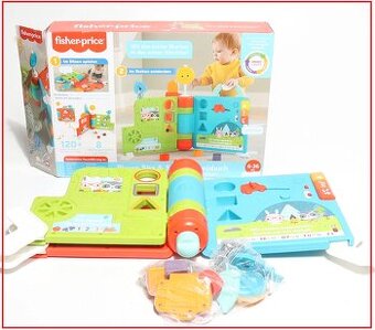 Vzdělávací kniha Fisher-Price - z Německa /PC 850Kč/
