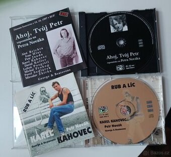 Prodám 2 x raritní CD PETR NOVÁK A KAREL KAHOVEC