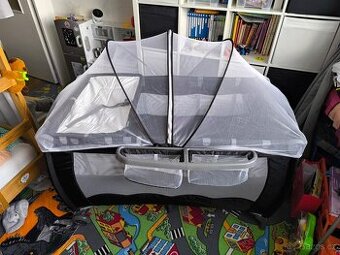 cestovní postýlka Clamaro Travel Black