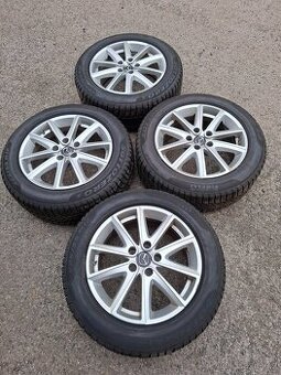 Orig. zimní alu Mazda 5x114,3 - Pirelli 225/55 R17, ET 50