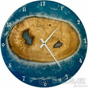 Epoxidové hodiny - moře
