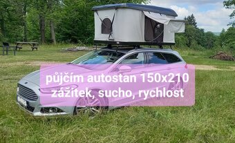 Střešní autostan 140x210cm