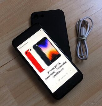 Apple Iphone SE 2022 64GB Midnight - NEPLÉST s 2020