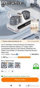 Aku vysavač UV zářením na roztoče nový.