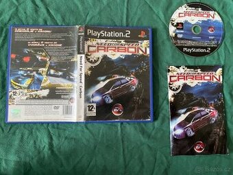PS2 Need For Speed Carbon CZ