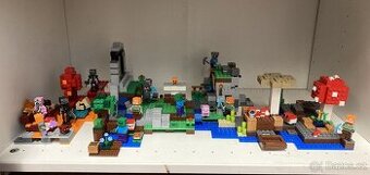 konvolut 7x Lego Minecraft + něco navíc