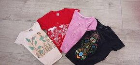 Dívčí trička s krátkým rukávem