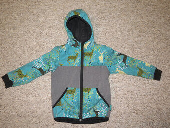 Prodám softshellové bundy, top stav, vel. 86/92