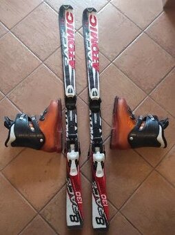 dětské lyže atomic 130 plus boty - stelka 25cm