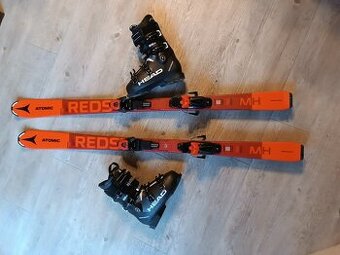 Lyžařské boty Head + lyže Atomic 150cm