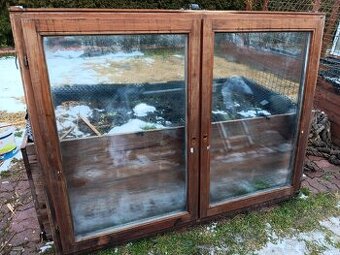 Dřevěné okno č.16