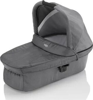 Britax Römer Hluboká korba Black Denim +adaptéry+pláštěnka