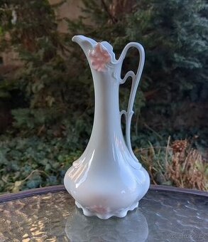 Secesní bleděmodrá karafa - ROYAL DUX