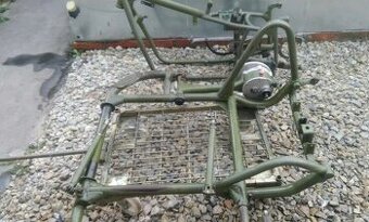 Sedlo náhon na sajdu revma plechy hardy spojka kardan