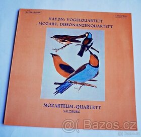 Haydn - Mozart -  Vogelquartett / Dissonanzenquarett (LP)
