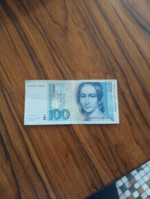 100 Deutsche Mark GERMAN FEDERAL REPUBLIC 1996