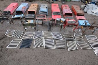 Zetor crystal kapota maska rám mřížky