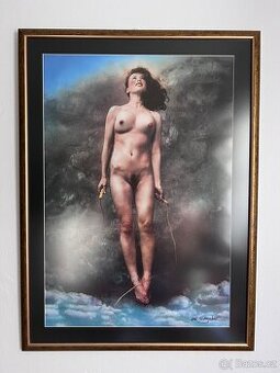 Jan Saudek - plakát “Jumping”