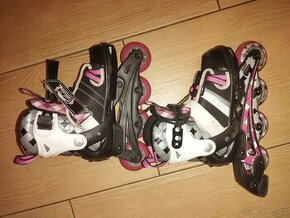 Dětské nastavitelné inline brusle vel 29-32