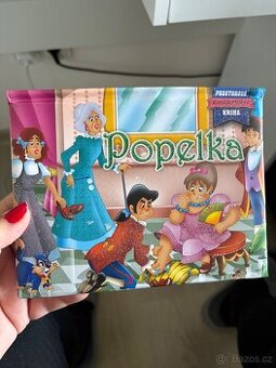 Nová dětská 3D kniha Popelka