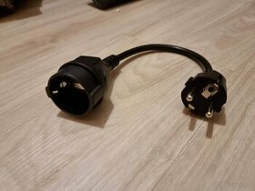 redukce EU PLUG z F na E,3 piny, zemněná - 1