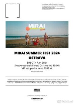 Mirai Summer Fest 2025