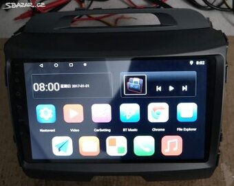 Kia Sportage Android GPS navigace 9" LCD - 1