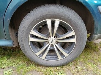 Alu kola R15 5x100 letní pneu 195/65/15