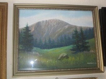 Sněžka-pastel