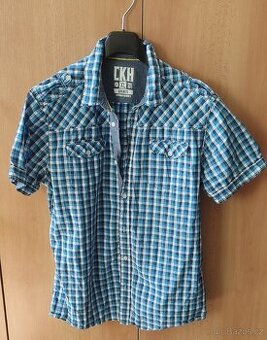Pánské košile s krátkým rukávem. Vel. XL.