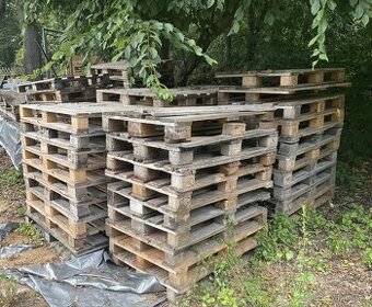 Prodám palety 30 až 60 kč/ks pouze vlastní odvoz