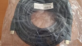 HDMI kabel 15m, High Speed + ethernet, gold